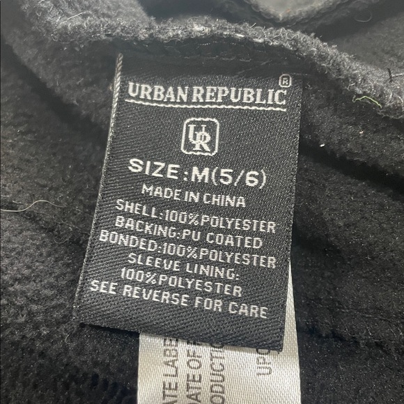 Urban Republic waterproof jacket size 5/6 - Picture 7 of 7